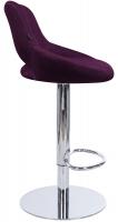 2er Set Barhocker HD Milet C Stoff lila 