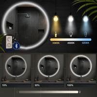 Badspiegel Laconia 80 mit Bluetooth klarglas 