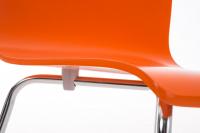 Besucherstuhl Pepe orange Besucherstuhl Pepe orange