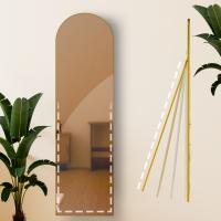 Spiegel Moline 140x40 cm gold glanz 