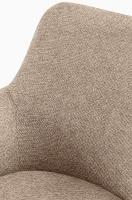 Esszimmerstuhl Olema Stoff taupe 