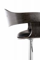 Barhocker Kingston schwarz/grau 