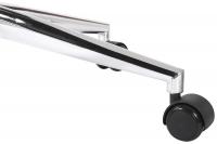 Bürostuhl Kemberg Kunstleder walnuss/braun 