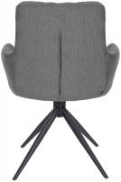 Esszimmerstuhl Vilas Stoff grau 