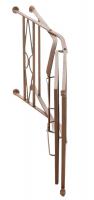 2er Set Klappstuhl Asina antik braun 