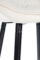 2er Set Barhocker Gibson Samt creme 