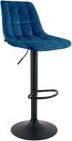 Barhocker Mapun Samt blau