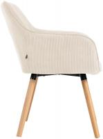 Esszimmerstuhl Vienna Cord natura creme 