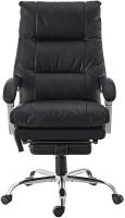 Bürostuhl Sirba mit Massagefunktion Kunstleder schwarz 