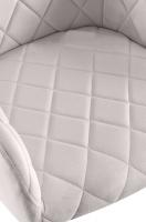 Esszimmerstuhl Monett Samt G grau 