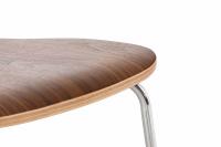 2er Set Besucherstuhl Aaron walnuss 