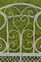 Gartenbank Tara antik weiß 