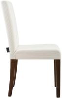 2er Set Esszimmerstuhl Ina Cord antik dunkel creme 