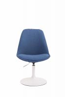 Stuhl Maverick W Stoff blau 
