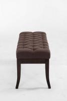 Sitzbank Ramses Stoff antik-dunkel 100 braun 