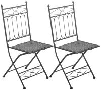 2er Set Klappstuhl Asina anthrazit