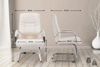 2er Set Stühle Attila creme 