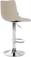 Barhocker Jerry Stoff chrom creme 
