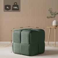 Sitzhocker Forinta Cord dunkelgrün 