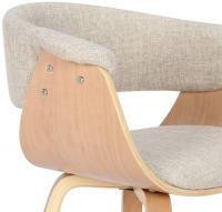 2er Set Stühle Bruce Stoff natura/creme 