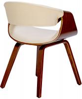 Esszimmerstuhl Foley Stoff walnuss/creme Esszimmerstuhl Foley Stoff walnuss/creme