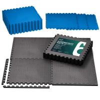 6er Bodenschutzmatte 61x61 schwarz