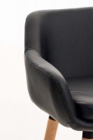 2er Set Barhocker Grant Kunstleder schwarz 