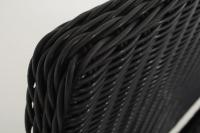 Luxus Auflagenbox XL 5mm schwarz 