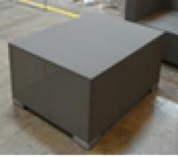 Kaffee-Tisch Brac 100x75 schwarz 