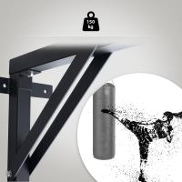 Boxsackhalterung Wand schwarz 