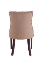 2er Set Esszimmerstuhl Aberdeen Stoff antik taupe 