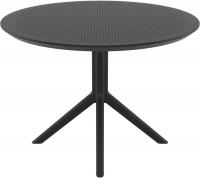 Tisch Sky rund 105 cm schwarz 