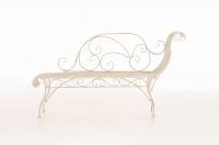Gartenbank Karma antik-creme 