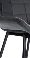 Barhocker Weston Kunstleder grau 