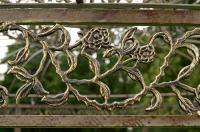 Luxus Pavillon Romantik rund 350 cm bronze 