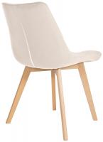 Stuhl Brook Samt creme 