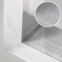 2x Tischbeine Velden 70 cm edelstahl 
