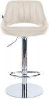 2er Set Barhocker HD Milet C Kunstleder creme 