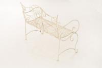 Gartenbank Tara antik-creme 