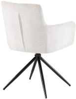2er Set Esszimmerstuhl Jonah Stoff creme 