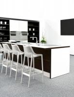 2er Set Barhocker Air  weiß 