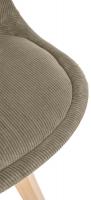 4er Set Stuhl Linares Cord taupe 