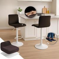 Barhocker Hover Samt W braun 