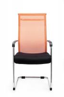 2er Set Besucherstühle Brenda orange 