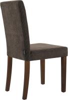 2er Set Esszimmerstuhl Ina Cord antik dunkel braun 