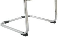 2er Set Freischwinger XXL Anubis Stoff braun 