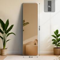 Spiegel Gurnee 140x40 cm weiß matt 