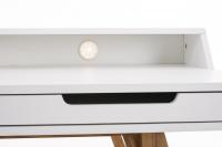 Schreibtisch Eaton 110 cm weiß 