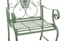 2er Set Gartenstühle Punjab antik-grün 