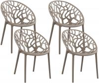 4er Set Stuhl Hope taupe 